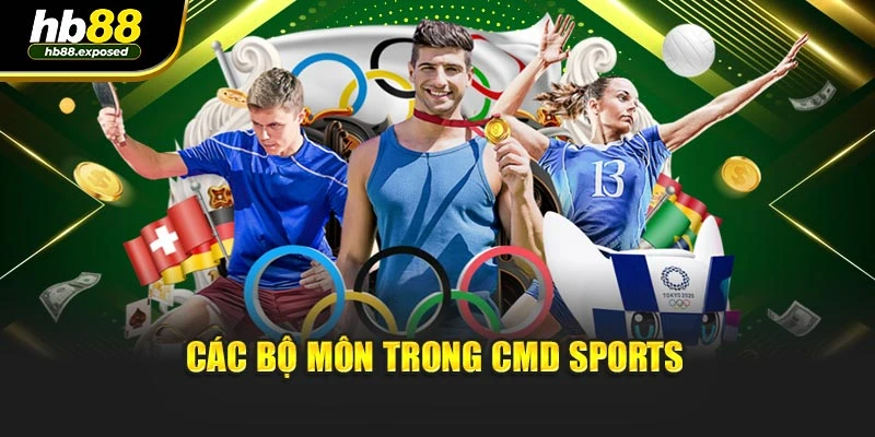 Các bộ môn trong cmd sports