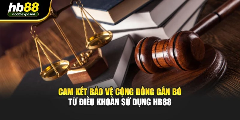 Cam kết bảo vệ cộng đồng gắn bó từ điều khoản sử dụng HB88