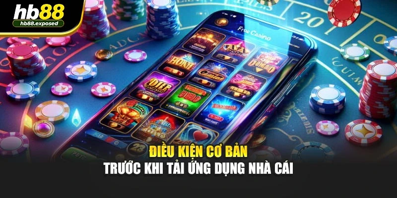 Điều kiện cơ bản trước khi tải ứng dụng nhà cái